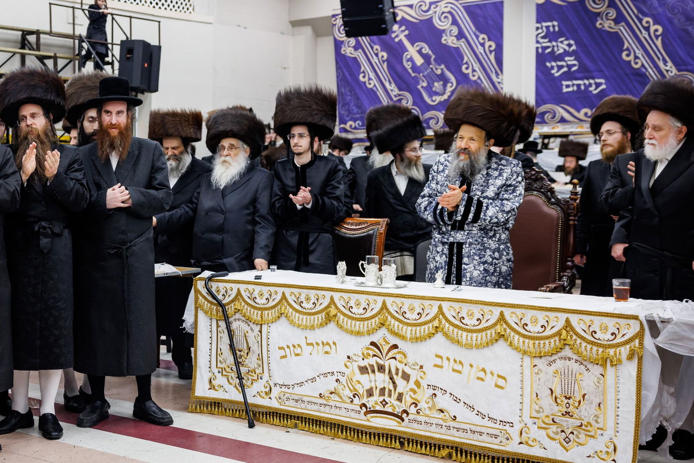 שמחת נישואי נכדת האדמו"ר מבאבוב 45