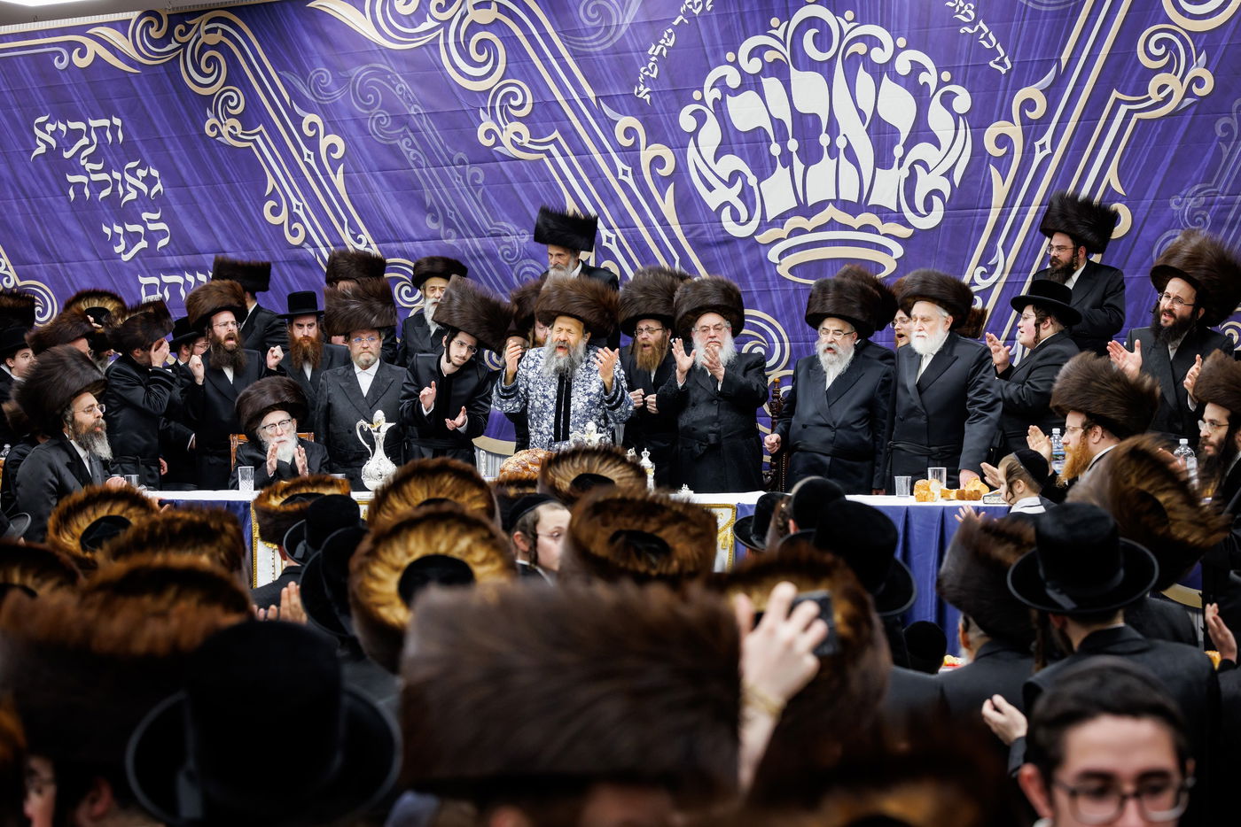 שמחת נישואי נכדת האדמו"ר מבאבוב 45