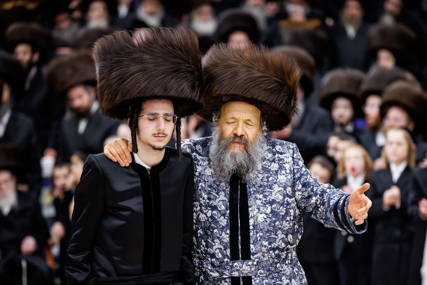 שמחת נישואי נכדת האדמו"ר מבאבוב 45