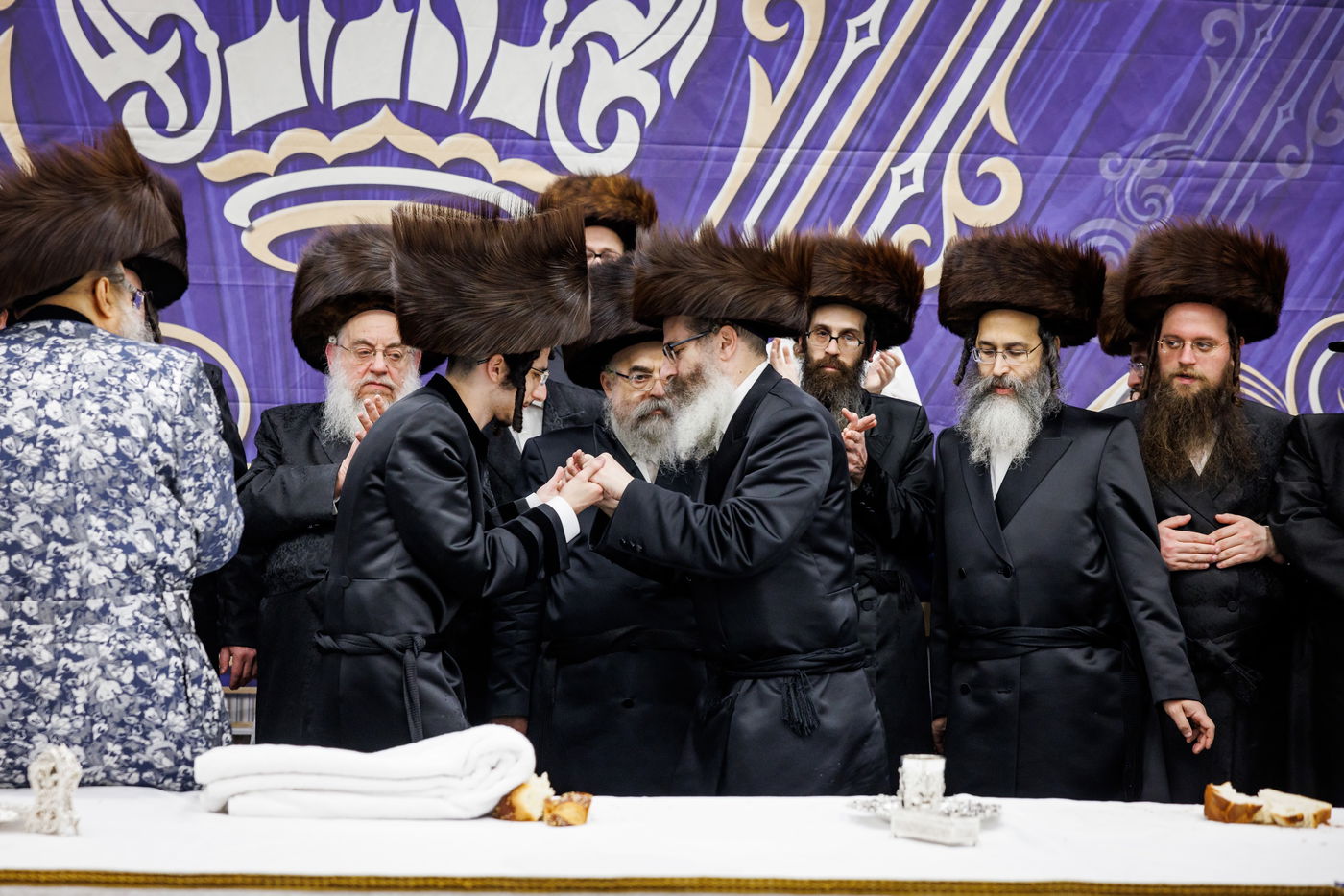 שמחת נישואי נכדת האדמו"ר מבאבוב 45