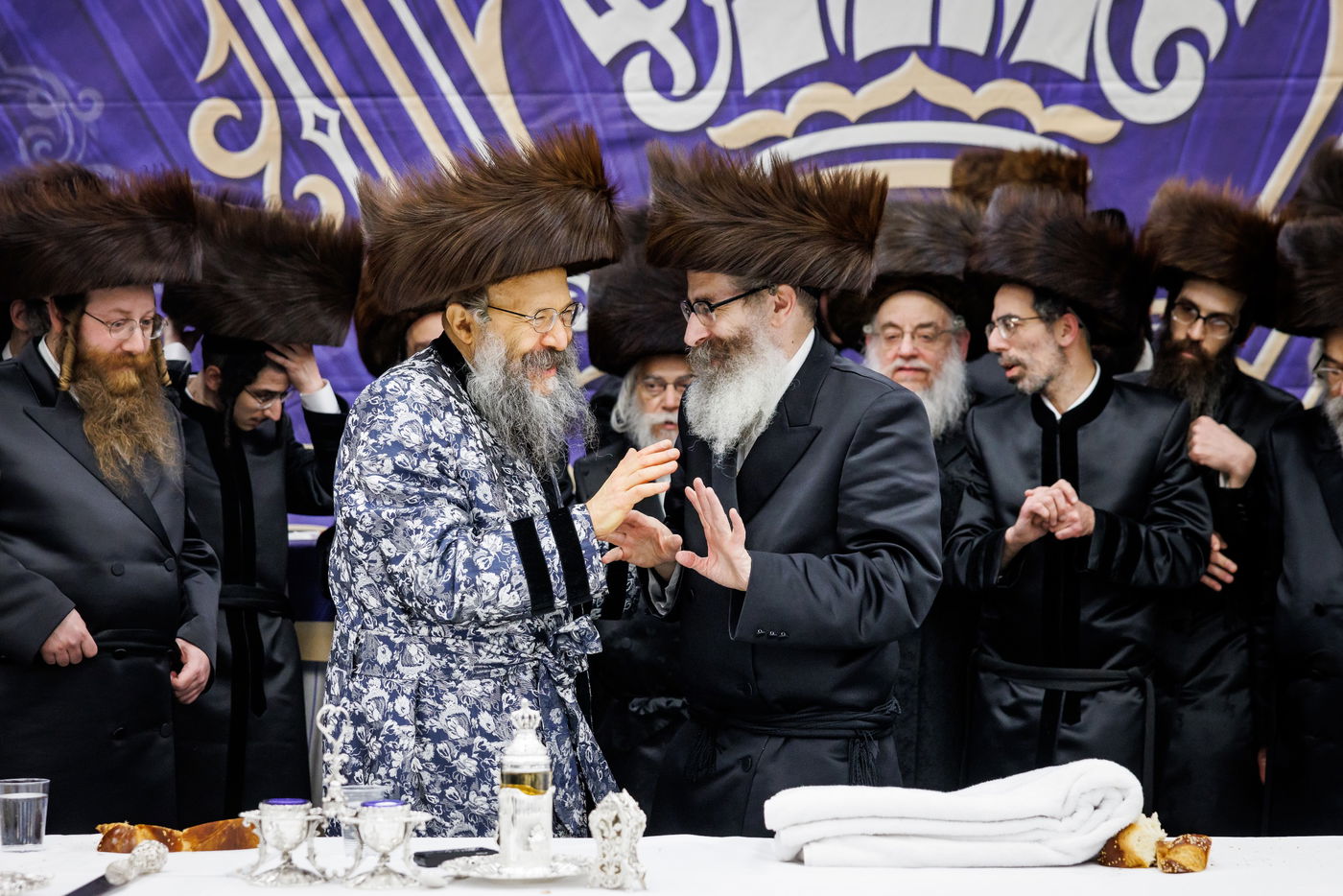 שמחת נישואי נכדת האדמו"ר מבאבוב 45