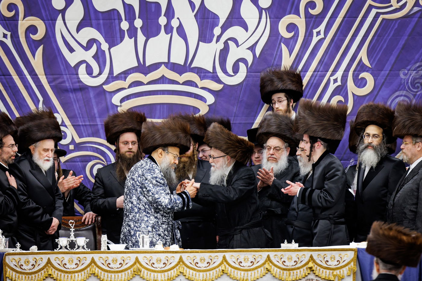 שמחת נישואי נכדת האדמו"ר מבאבוב 45