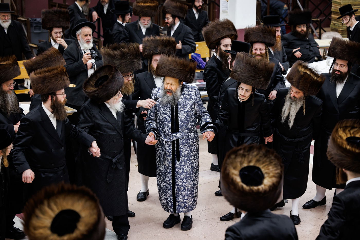 שמחת נישואי נכדת האדמו"ר מבאבוב 45