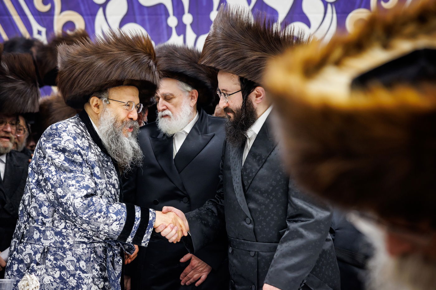 שמחת נישואי נכדת האדמו"ר מבאבוב 45