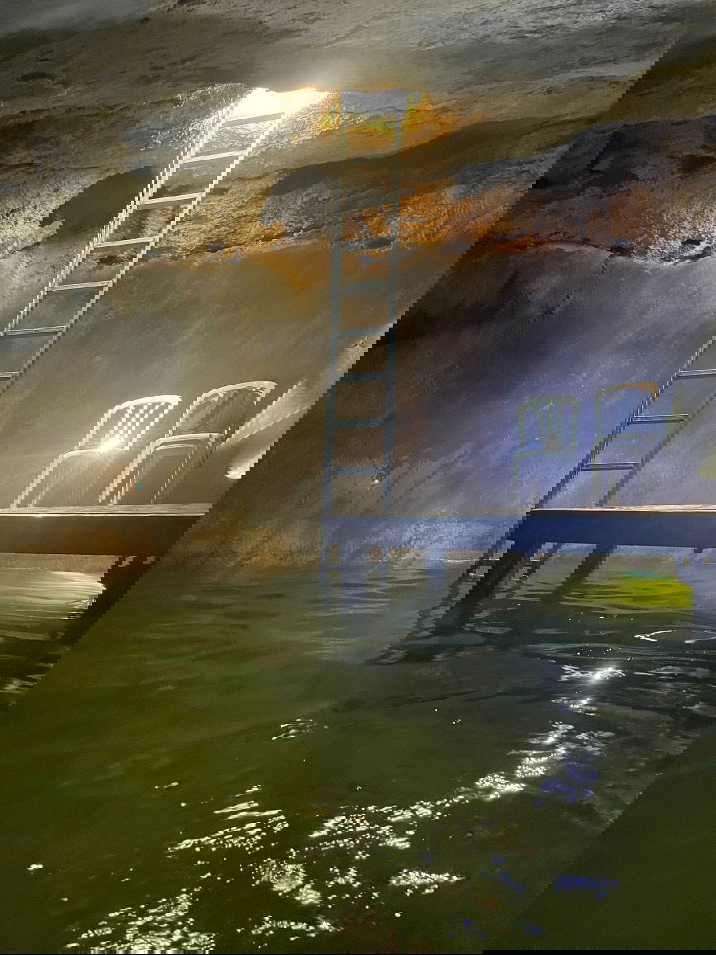 בור המים הסמוך במצפה עילאי צעיר