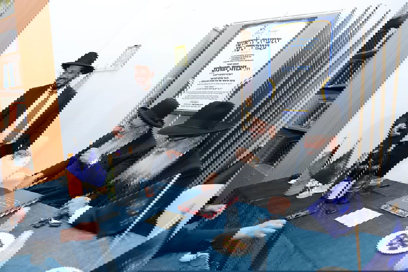 מעמד קבלת פנים ב'המאורות', להרה"ג ר' יצחק מועלם