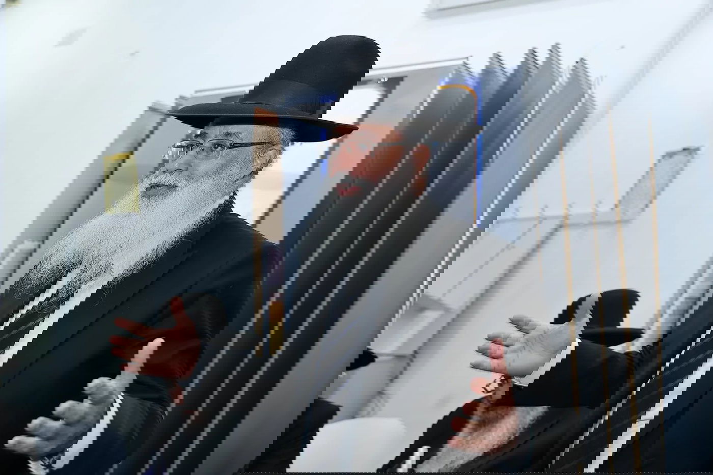 מעמד קבלת פנים ב'המאורות', להרה"ג ר' יצחק מועלם