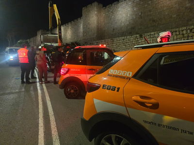 זירת התאונה