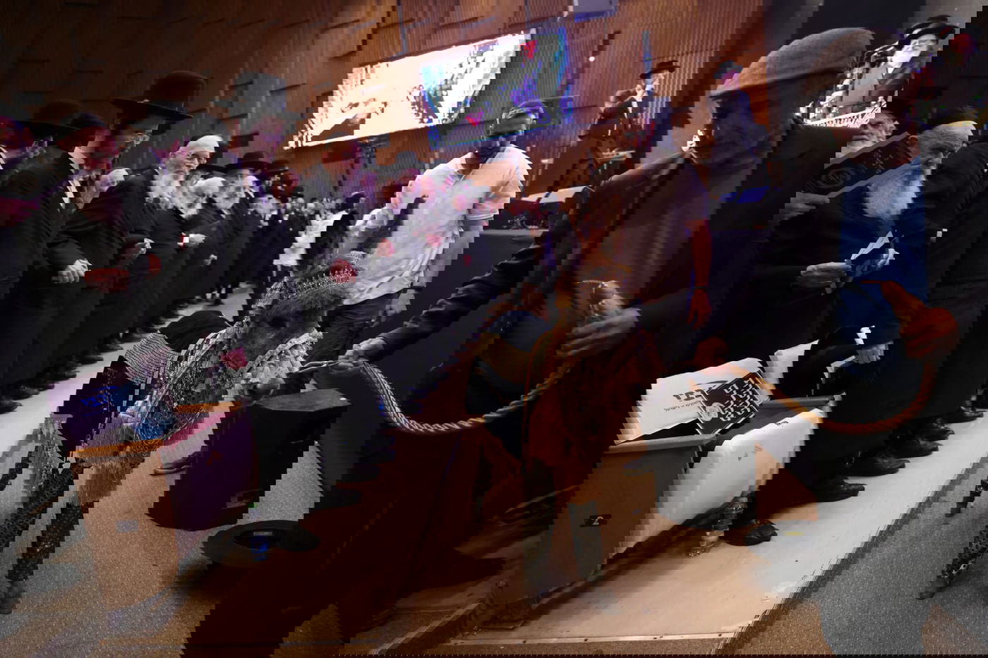 הרה"צ רבי נחמיה אלתר בפדיון פטר חמור 