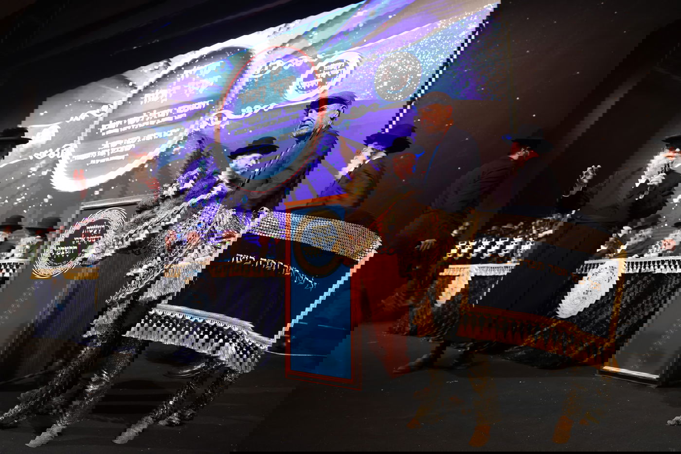 הרה"צ רבי נחמיה אלתר בפדיון פטר חמור 