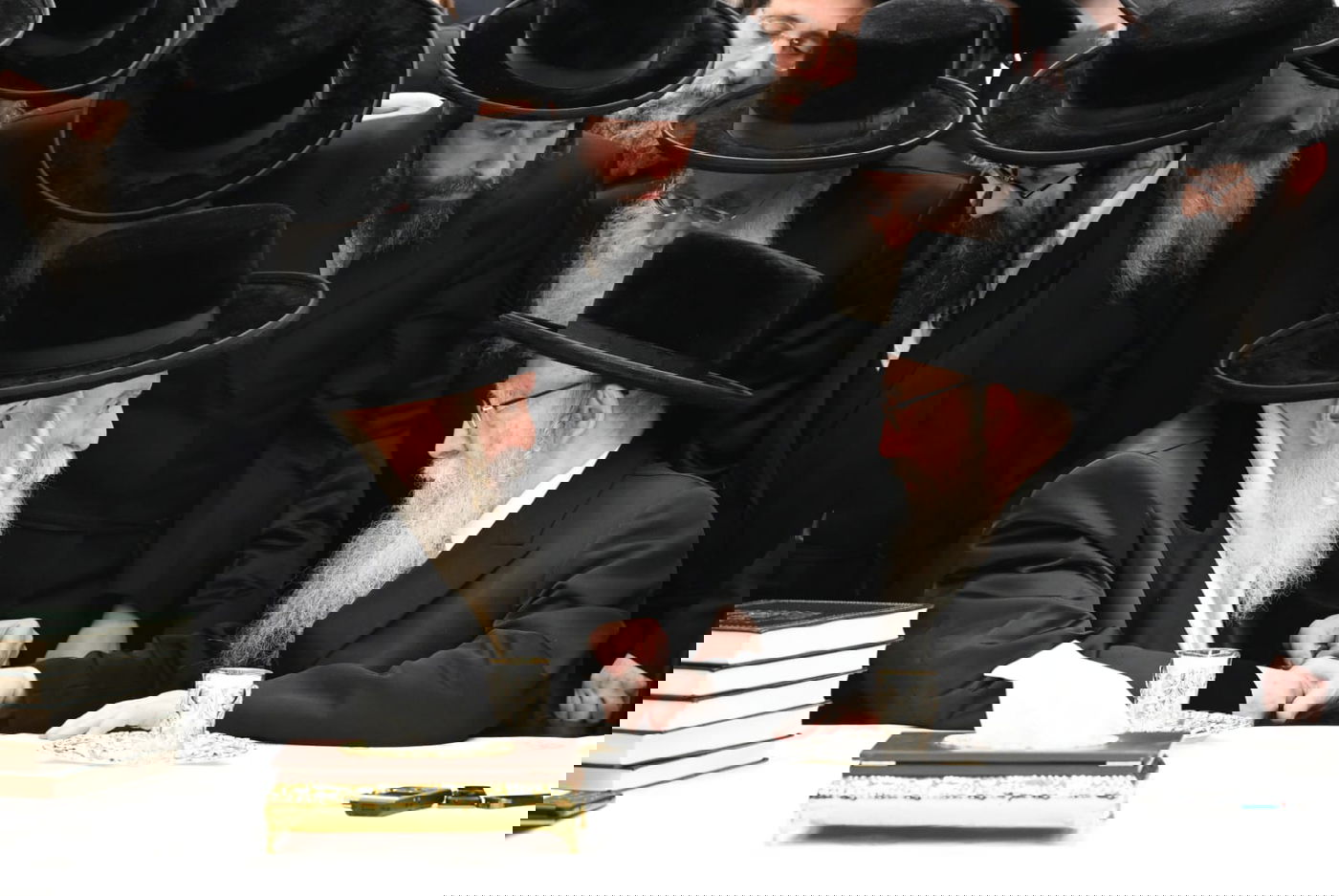 האדמו"ר מבאבוב בביקור אצל האדמו"ר מפשעווארסק