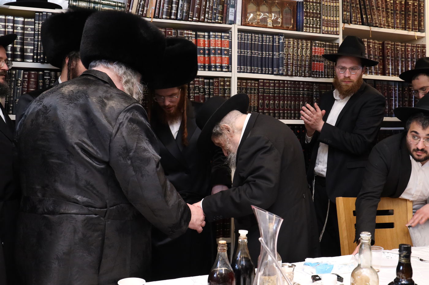 שמחת השבע ברכות לרגל נישואי נכדת הגר"ש אלתר