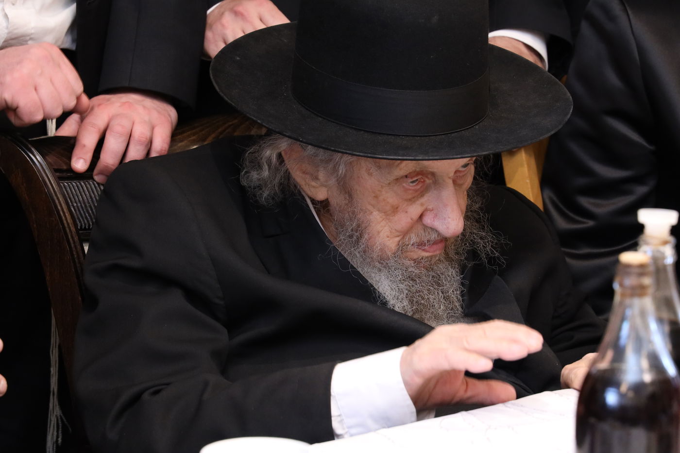 שמחת השבע ברכות לרגל נישואי נכדת הגר"ש אלתר