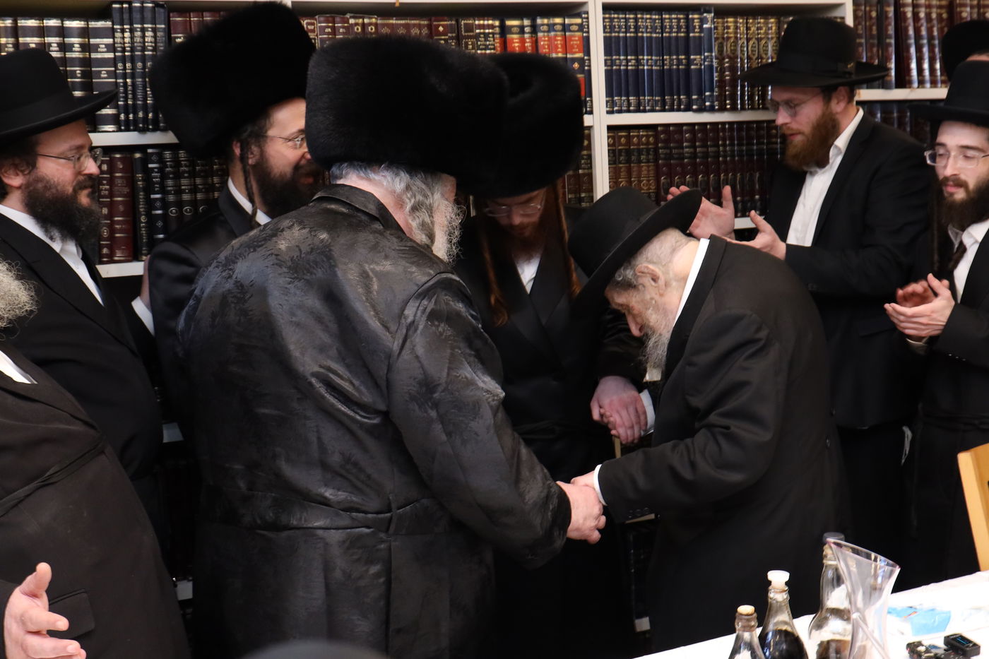 שמחת השבע ברכות לרגל נישואי נכדת הגר"ש אלתר