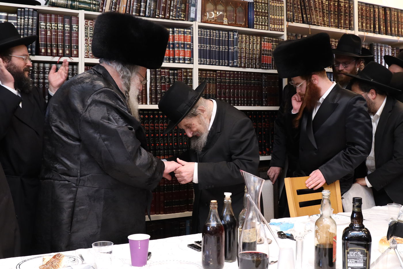 שמחת השבע ברכות לרגל נישואי נכדת הגר"ש אלתר