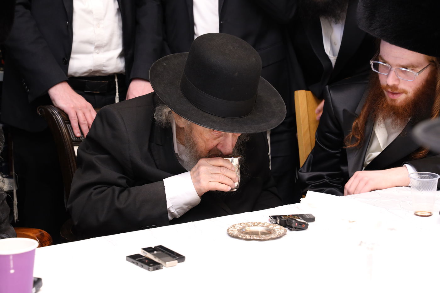 שמחת השבע ברכות לרגל נישואי נכדת הגר"ש אלתר