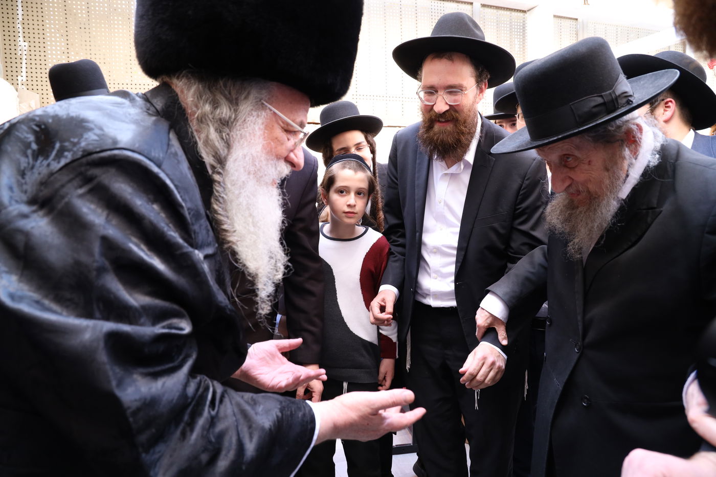 שמחת השבע ברכות לרגל נישואי נכדת הגר"ש אלתר