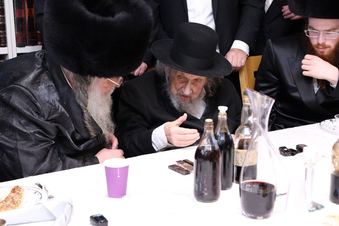 שמחת השבע ברכות לרגל נישואי נכדת הגר"ש אלתר