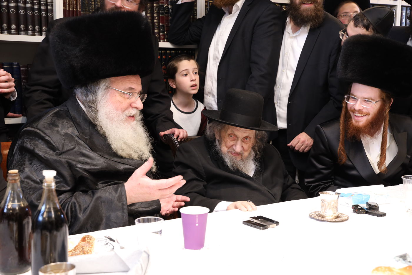 שמחת השבע ברכות לרגל נישואי נכדת הגר"ש אלתר