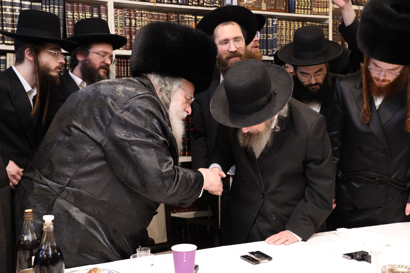 שמחת השבע ברכות לרגל נישואי נכדת הגר"ש אלתר