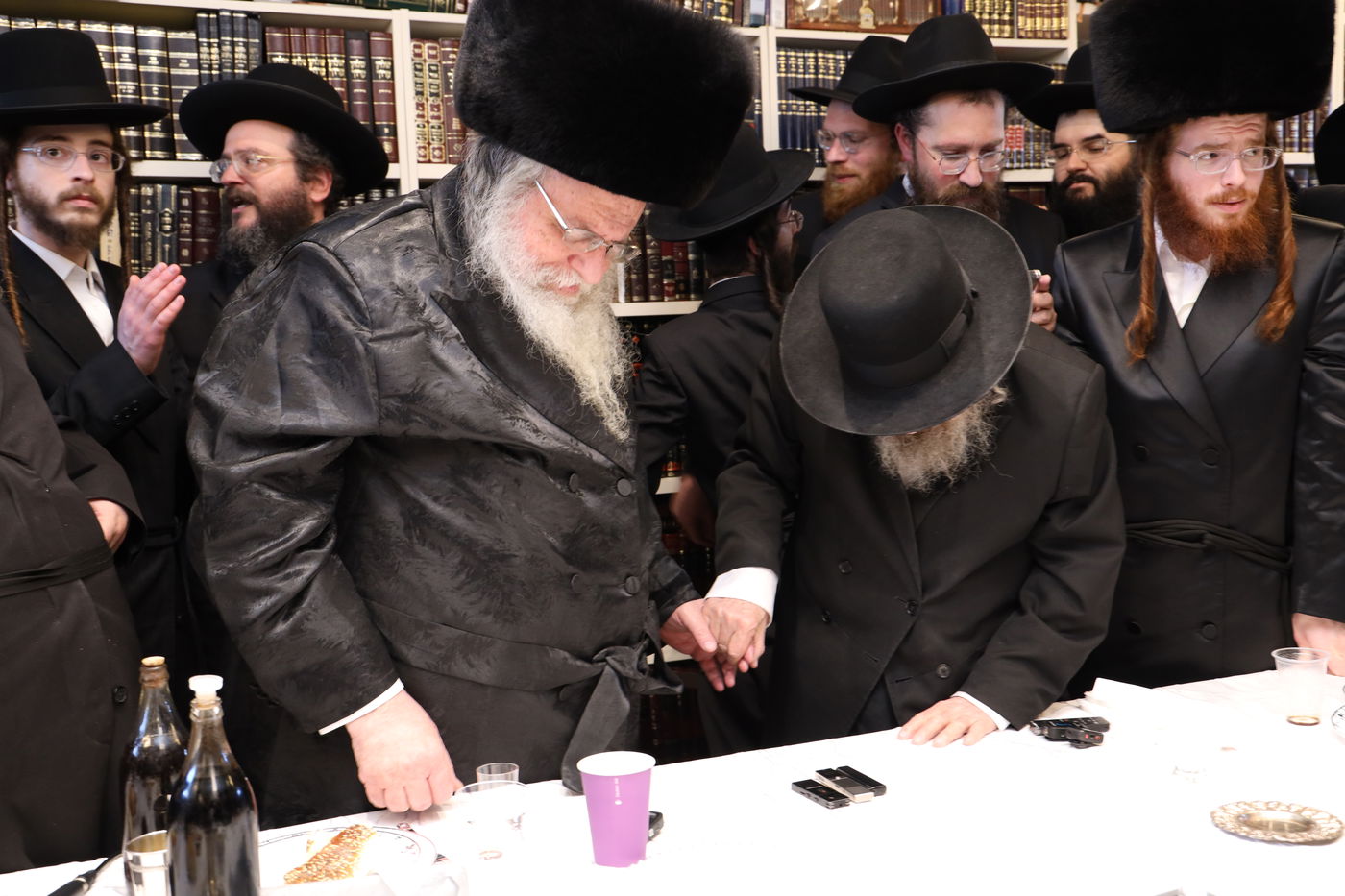 שמחת השבע ברכות לרגל נישואי נכדת הגר"ש אלתר