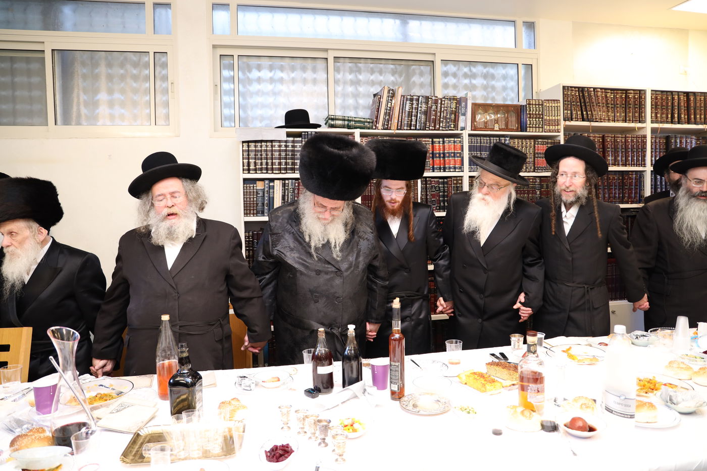 שמחת השבע ברכות לרגל נישואי נכדת הגר"ש אלתר