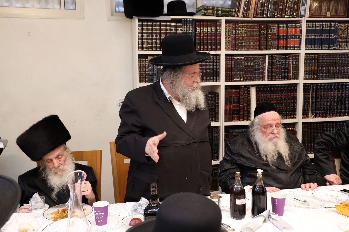 שמחת השבע ברכות לרגל נישואי נכדת הגר"ש אלתר