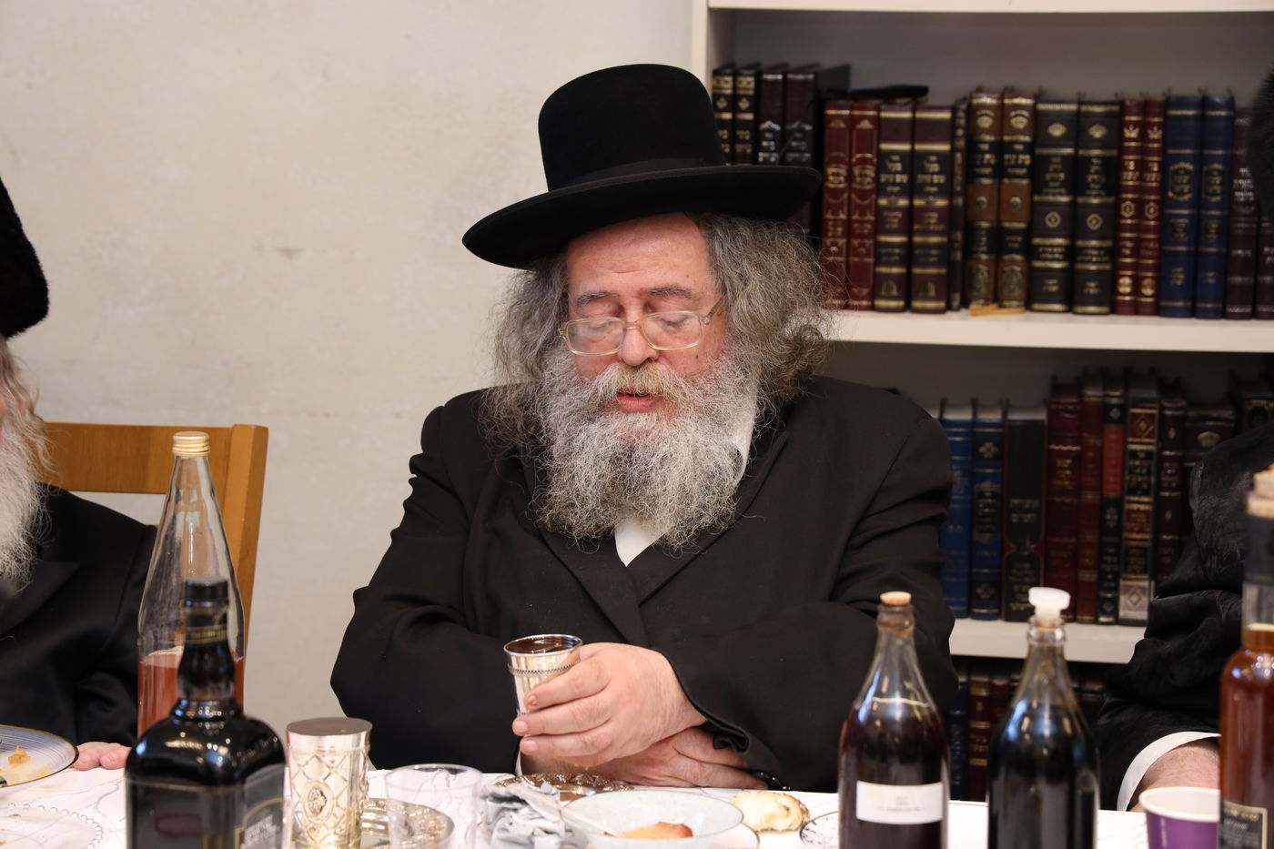 שמחת השבע ברכות לרגל נישואי נכדת הגר"ש אלתר