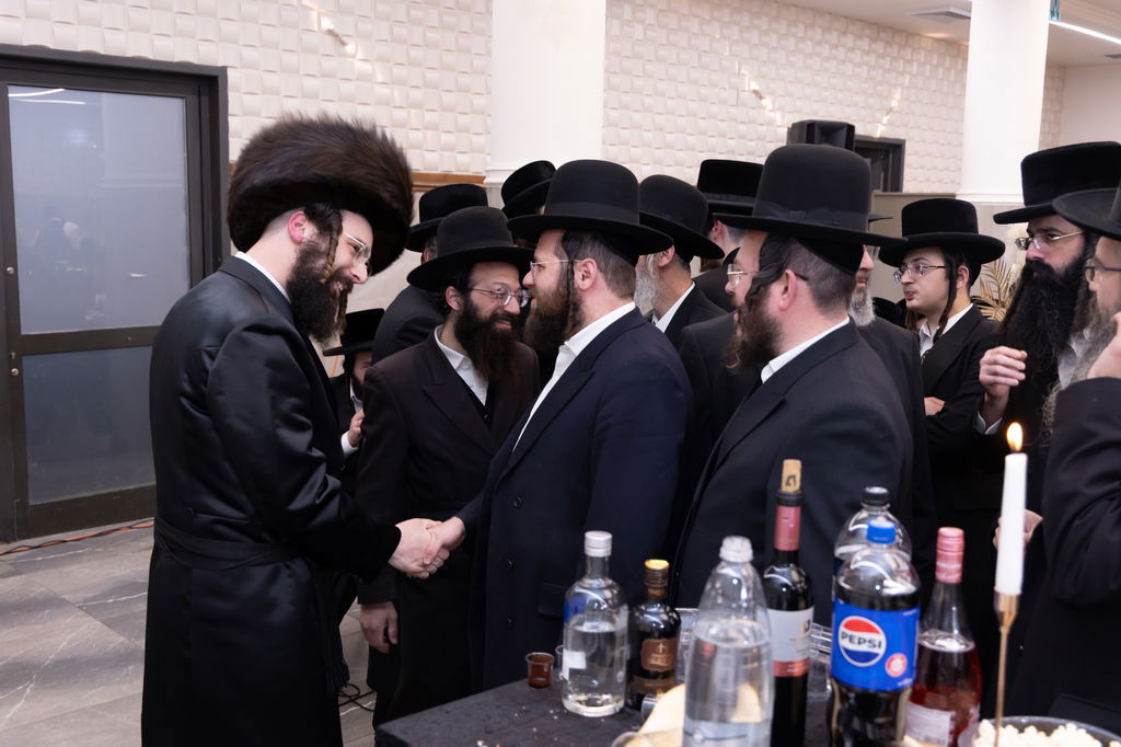 שמחת הבר מצווה לנכד האדמו"ר מבוסטון ביתר