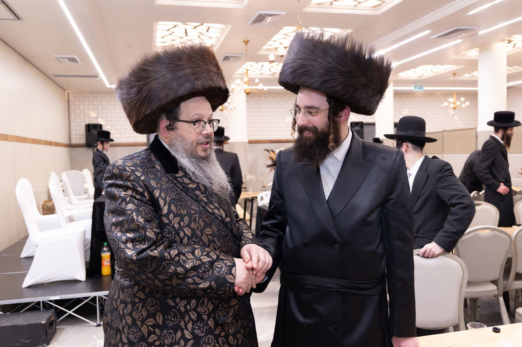 שמחת הבר מצווה לנכד האדמו"ר מבוסטון ביתר