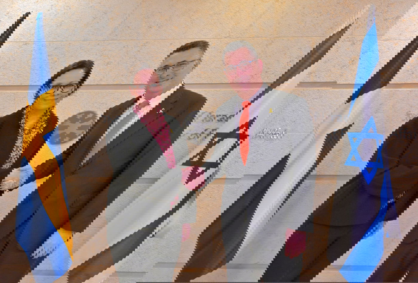 שר החוץ, עם שרת החוץ של שוודיה