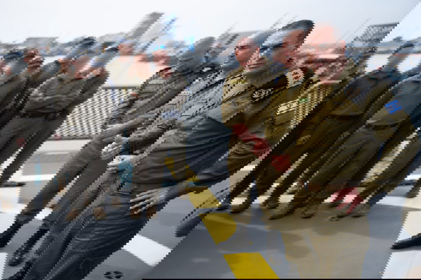 הרמטכ״ל אייל זמיר בביקור בחיל הים 