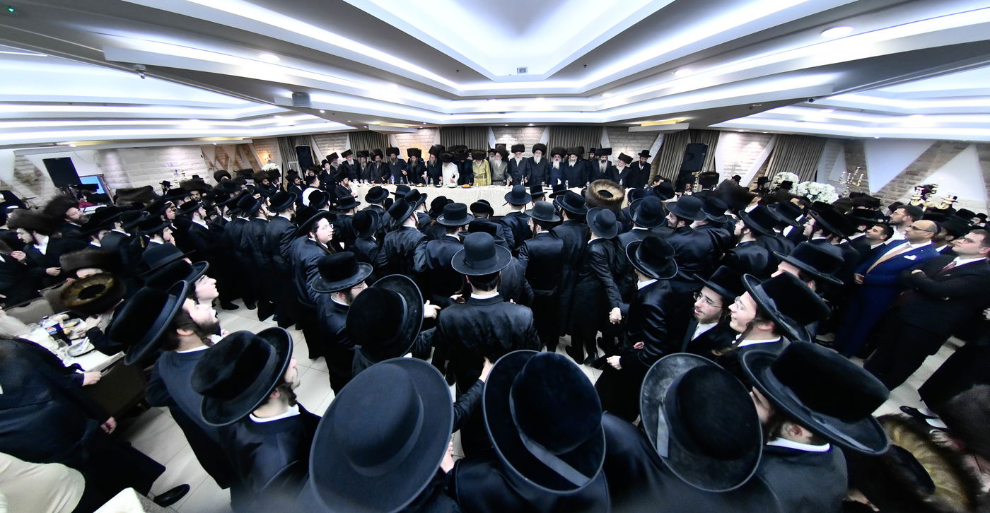 שמחת בית שאץ - אזמרה - זידטשויב- צאנז ירושלים- רמת שלמה