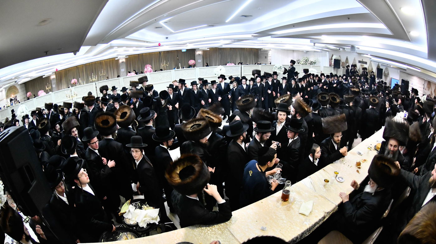 שמחת בית שאץ - אזמרה - זידטשויב- צאנז ירושלים- רמת שלמה