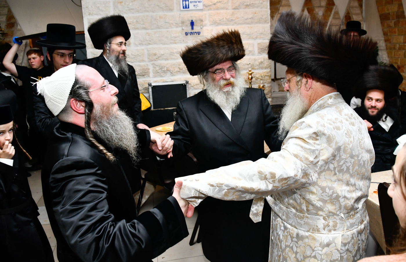 שמחת בית שאץ - אזמרה - זידטשויב- צאנז ירושלים- רמת שלמה