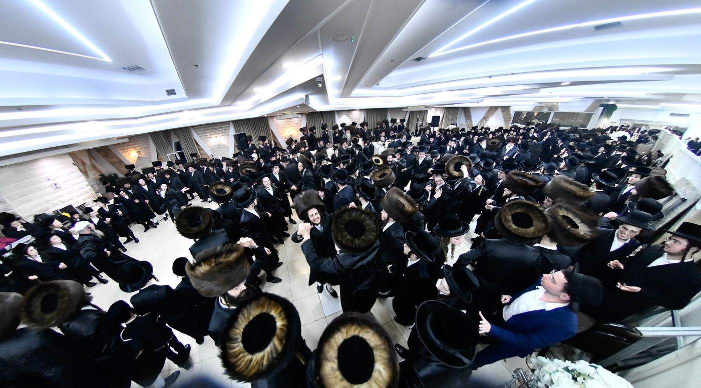 שמחת בית שאץ - אזמרה - זידטשויב- צאנז ירושלים- רמת שלמה