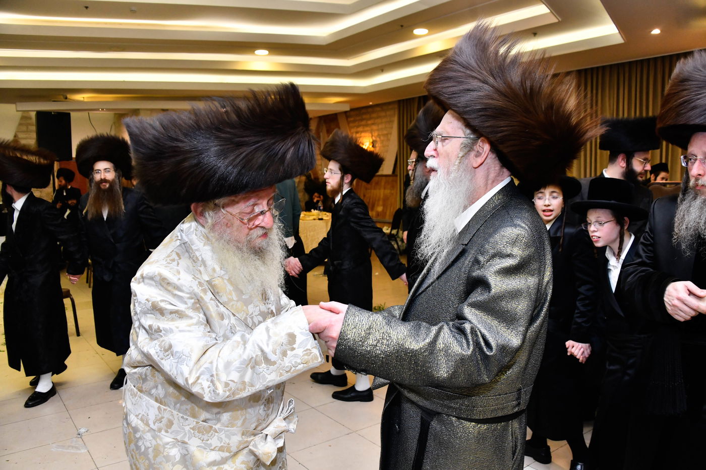 שמחת בית שאץ - אזמרה - זידטשויב- צאנז ירושלים- רמת שלמה