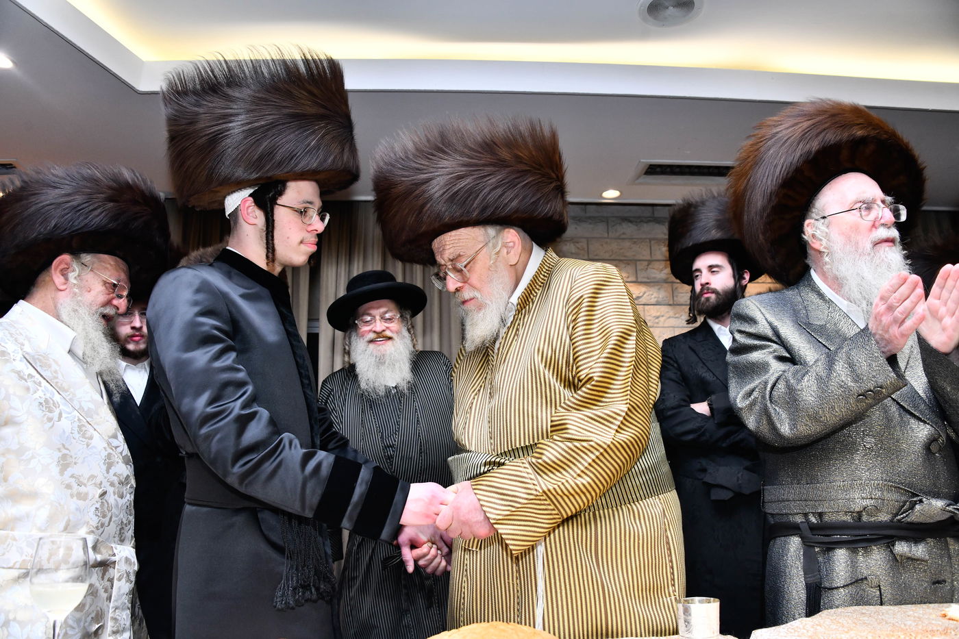 שמחת בית שאץ - אזמרה - זידטשויב- צאנז ירושלים- רמת שלמה