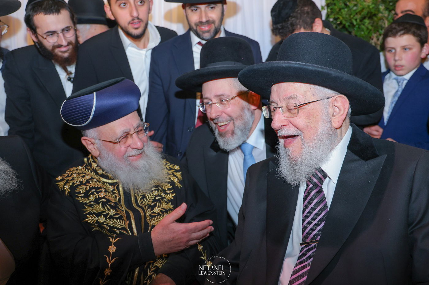 שמחת נישואי בת הגאון הרב דוד לאו