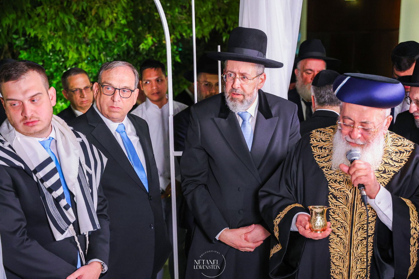 שמחת נישואי בת הגאון הרב דוד לאו