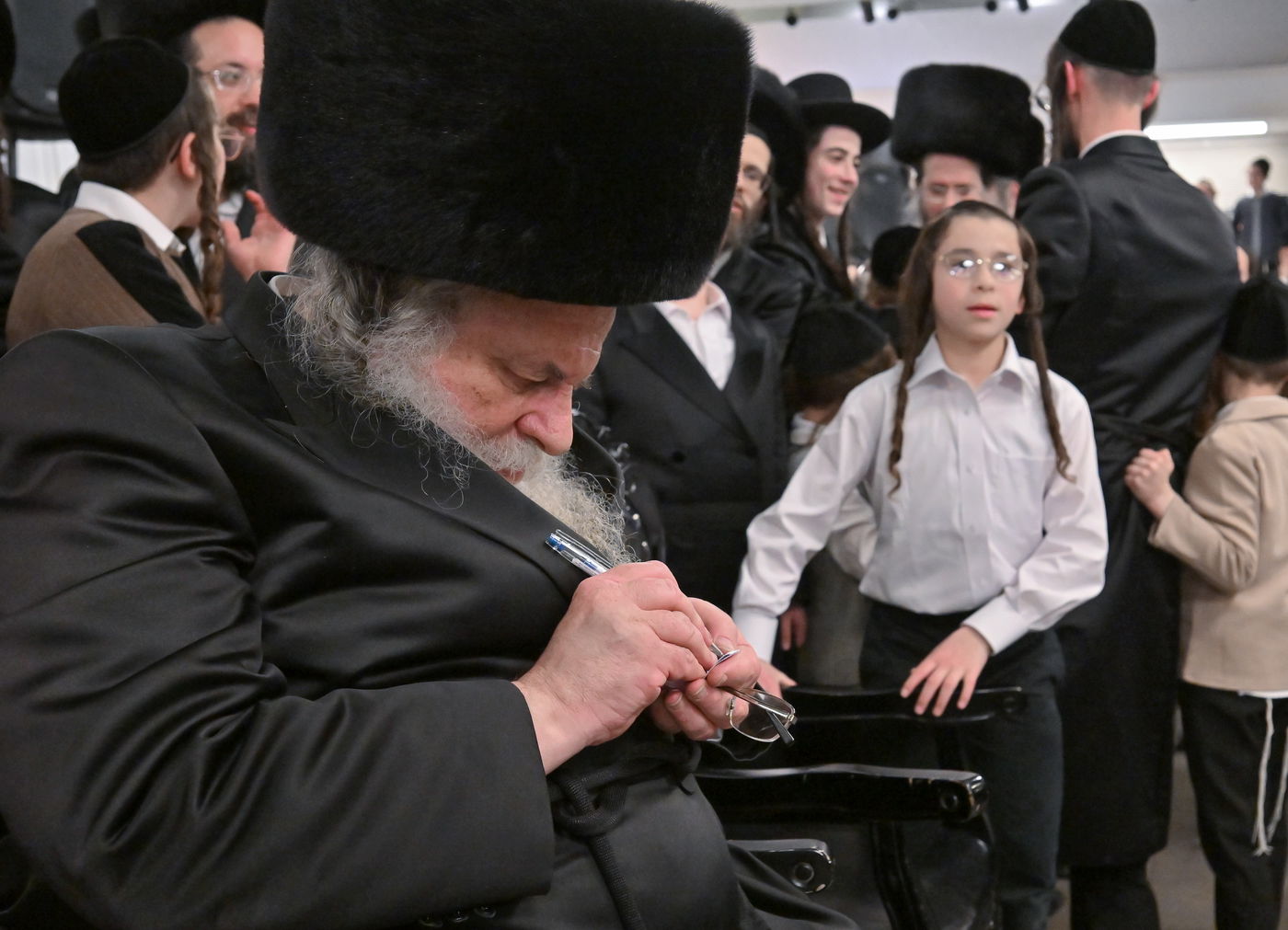 שמחת נישואי נכדת הגר"ש אלתר