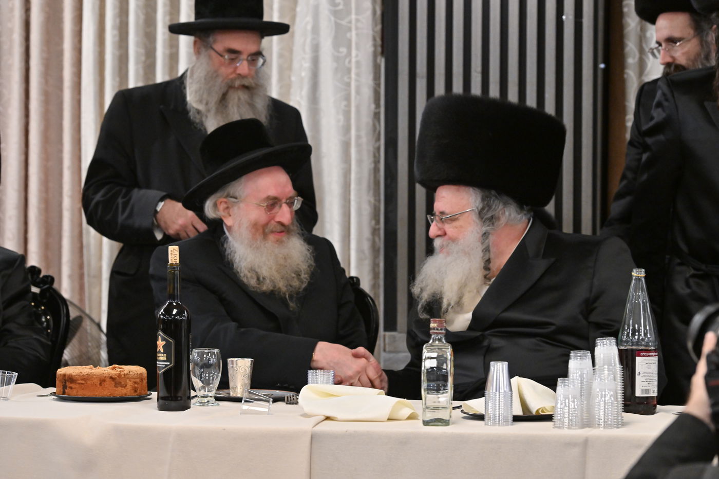 שמחת נישואי נכדת הגר"ש אלתר