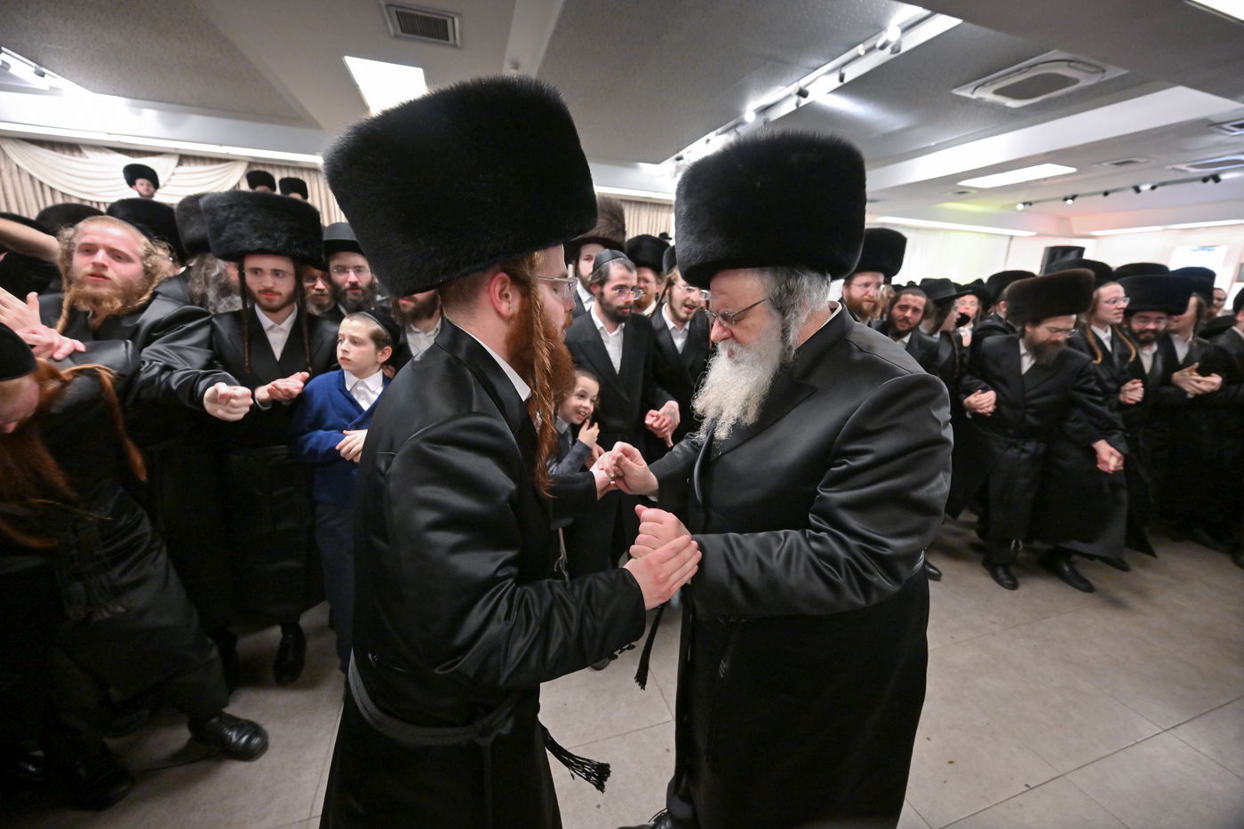 שמחת נישואי נכדת הגר"ש אלתר