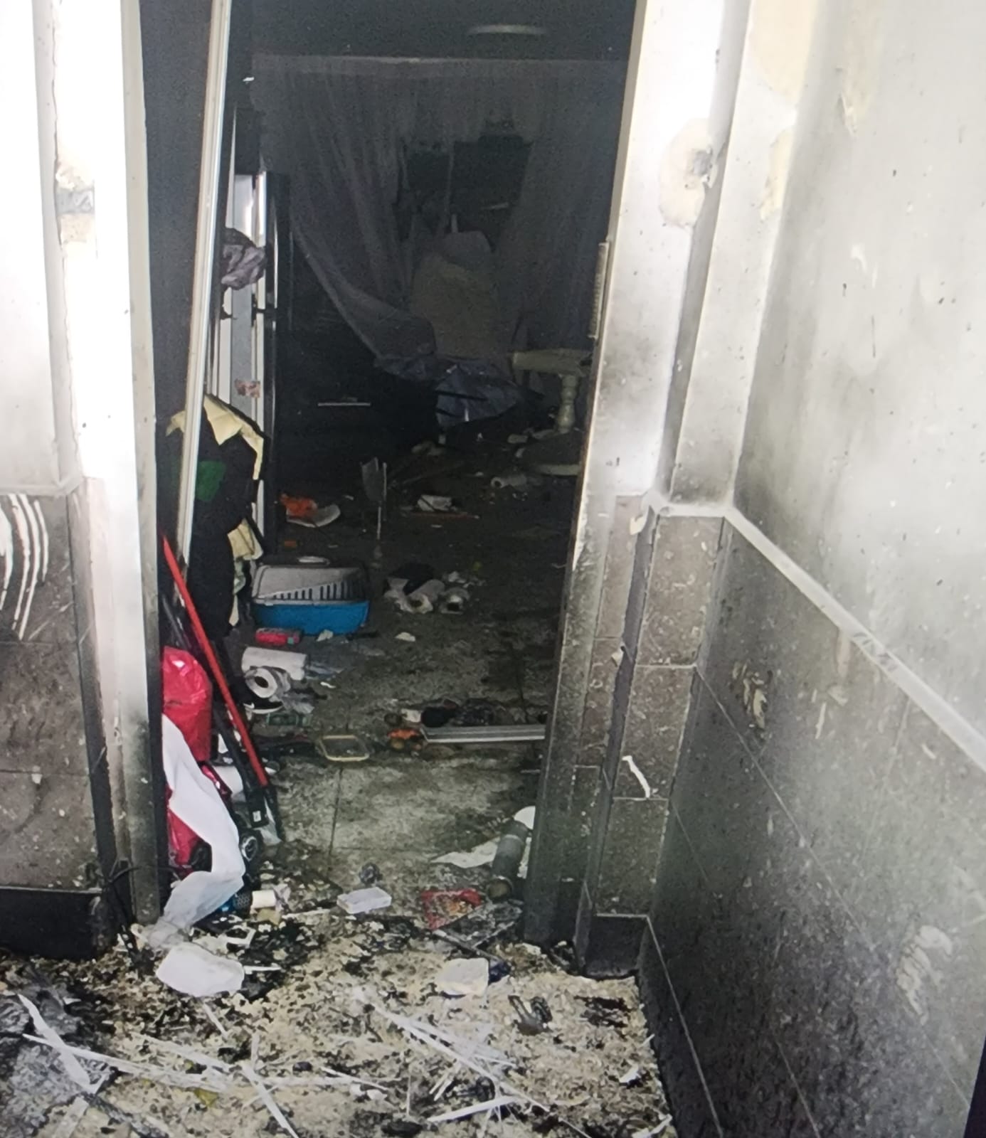 זירת הפיצוץ