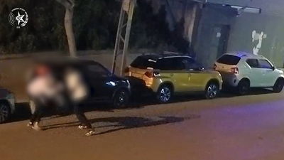40 דקות אחרי השוד: שני נתינים זרים נעצרו | צפו בתיעוד