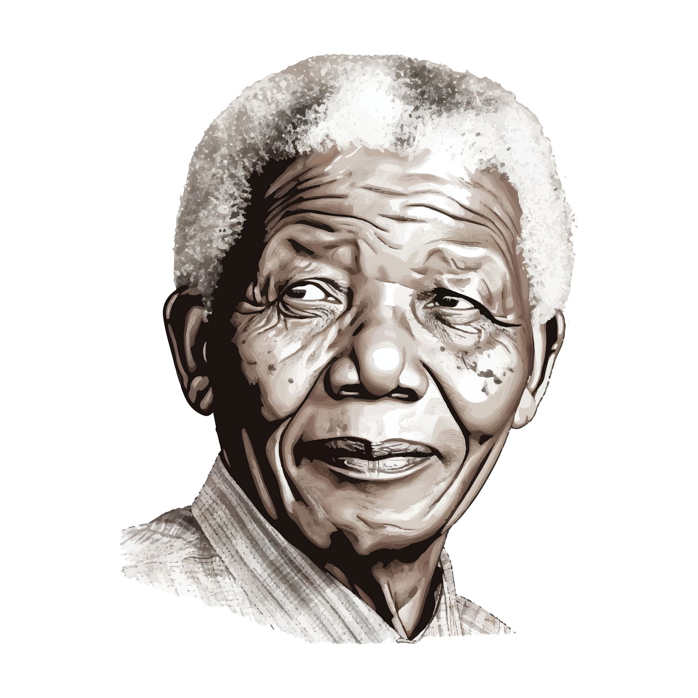 נלסון מנדלה. פרוטרט מהשנים האחרונות