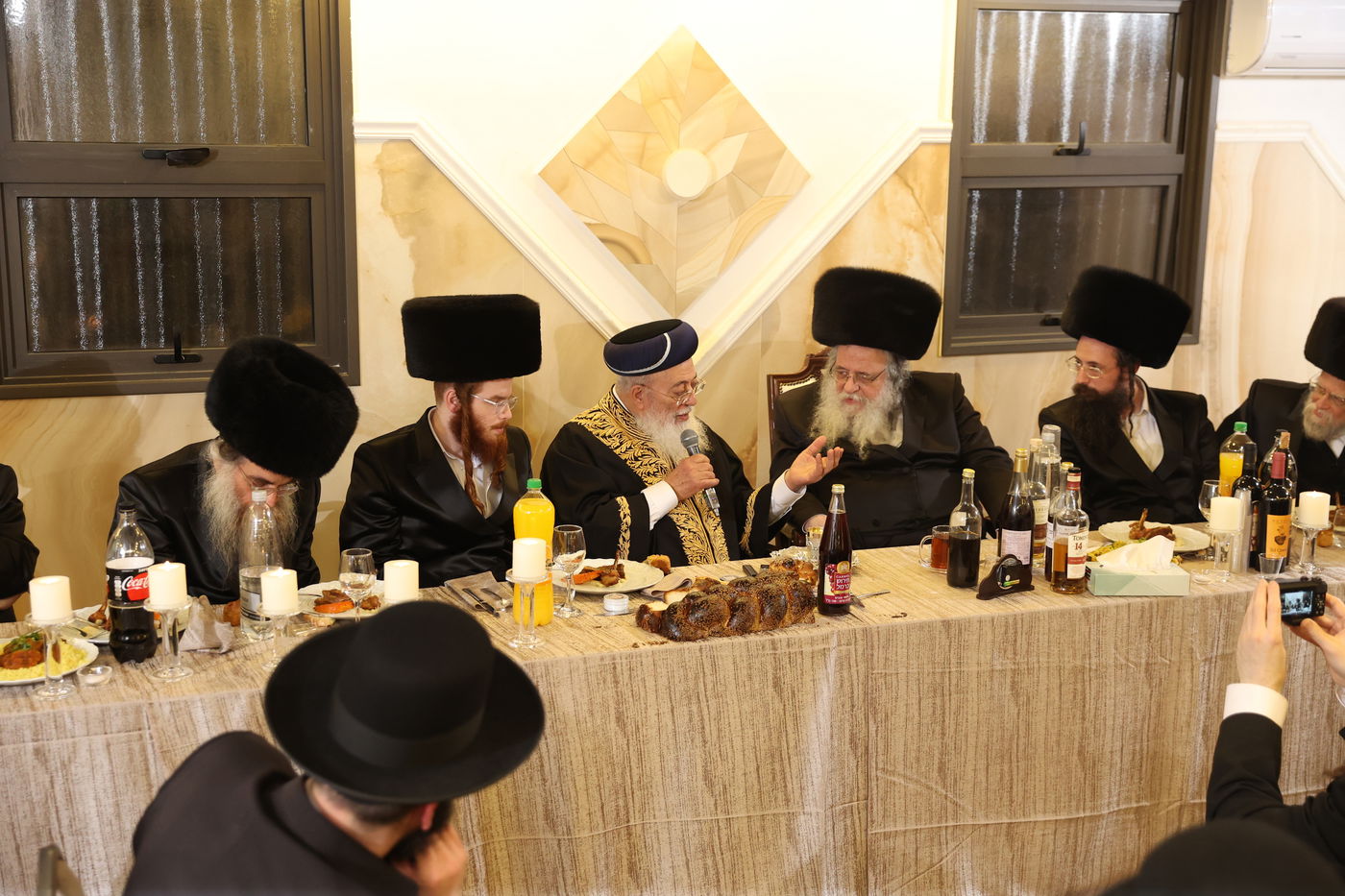 שמחת השבע ברכות לרגל נישואי נכדת הגר"ש אלתר