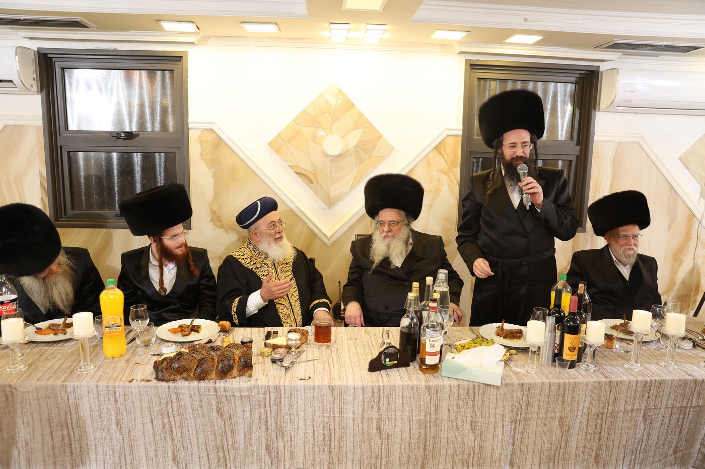 שמחת השבע ברכות לרגל נישואי נכדת הגר"ש אלתר