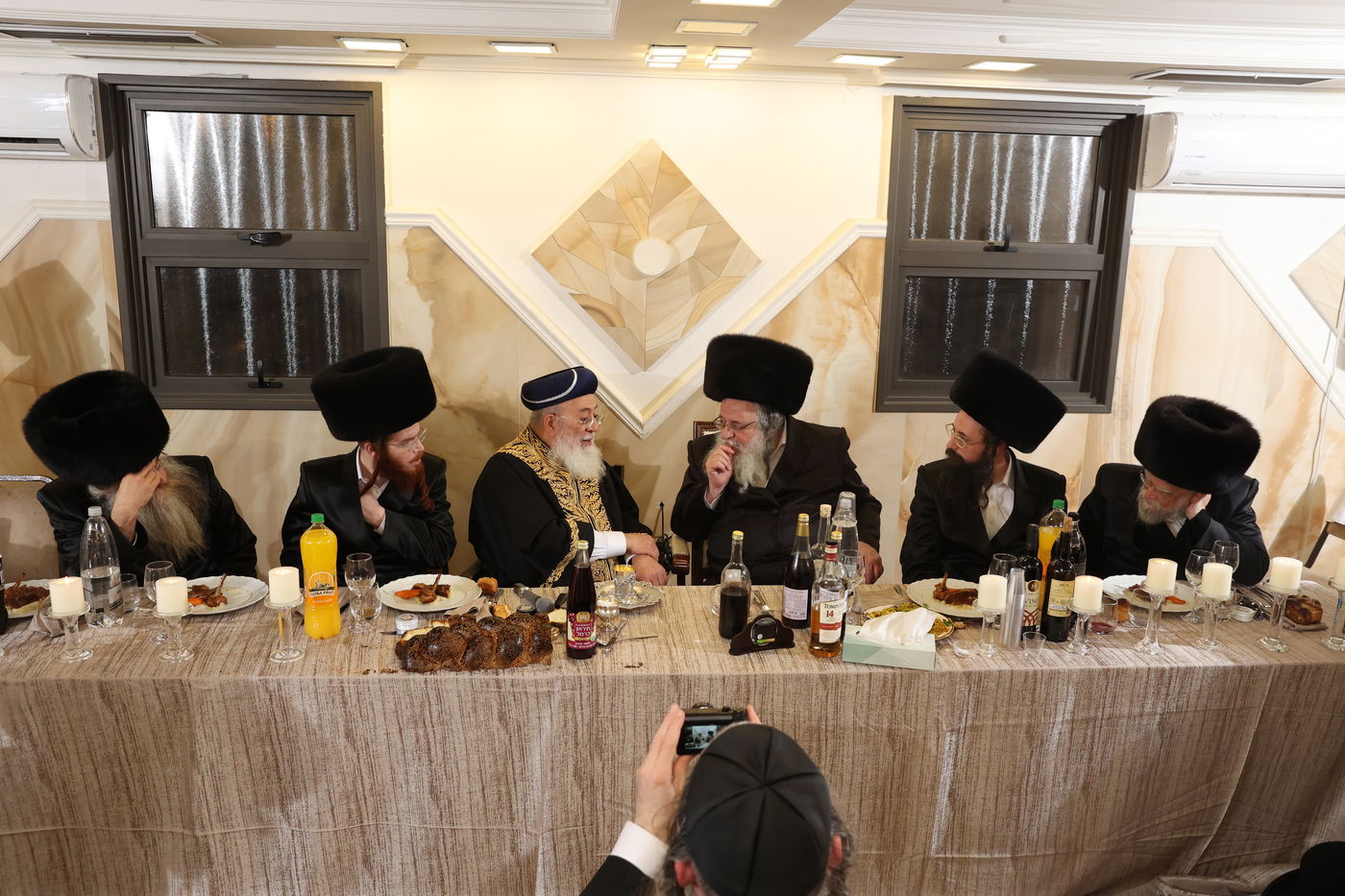 שמחת השבע ברכות לרגל נישואי נכדת הגר"ש אלתר