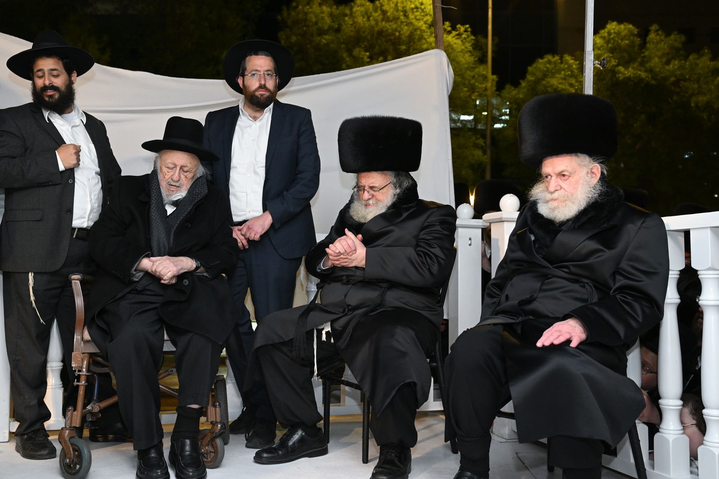 מעמד החופה לנכדת הגר"ש אלתר